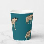 Striped Hyenas Pappbecher (Links)