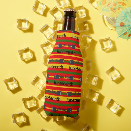 Striped Juneteenth Flaschenkühler (In Situ Sommer)