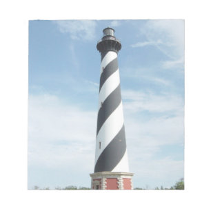 Striped Lighthouse Notepad Notizblock