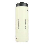 Striped marlin Vintag Fisherman Gift Thermosbecher (Vorderseite)