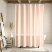 Striped Minimalist  Duschvorhang