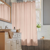 Striped Minimalist  Duschvorhang