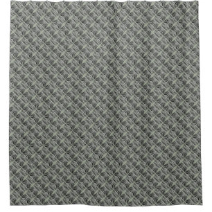 Striped Mint Zebra Muster (passen Sie Ihre Farbe a Duschvorhang