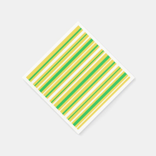 Striped Napkin Serviette (Ecke)