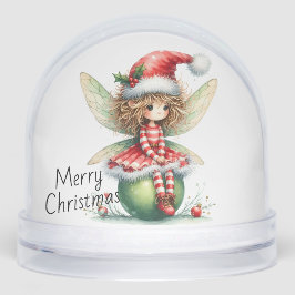 Striped Ornament Fairy  Schneekugeln