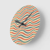 Striped pattern runde wanduhr (Winkel)