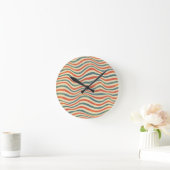 Striped pattern runde wanduhr (Zuhause)