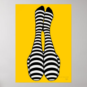 Striped Poster