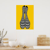 Striped Poster (Küche)