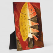 Striped Sensation Tiger Barb Fish Art Print Fotoplatte (Seite)