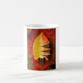 Striped Sensation Tiger Barb Fish Art Print Kaffeetasse (Mittel)