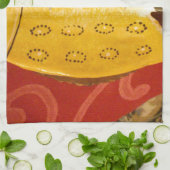 Striped Sensation Tiger Barb Fish Art Print Küchentuch (Gefaltet)