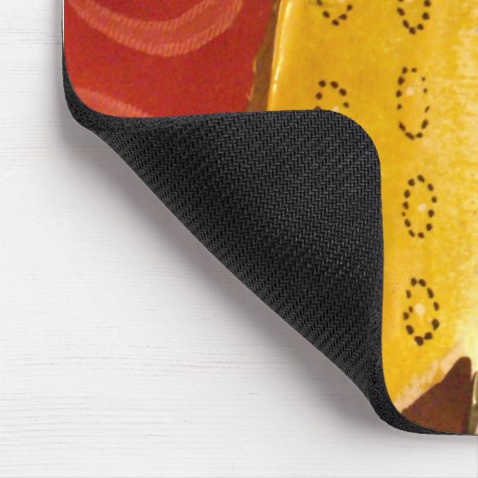 Striped Sensation Tiger Barb Fish Art Print Mousepad (Ecke)