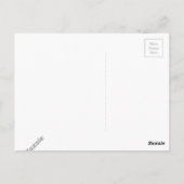 Striped Sensation Tiger Barb Fish Art Print Postkarte (Rückseite)