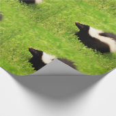 Striped Skunk Geschenkpapier (Ecke)