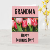 Striped Spring Blooms Loving Card Karte (Gelbe Blume)