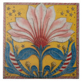 Striped Star-Gazer Fliese (Vorderseite)