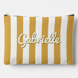 Striped Summer Sunset Girls Trip Lingerie Zubehörtasche