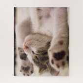 Striped Tabby Kitten Jigsaw Puzzle (Vertikal)