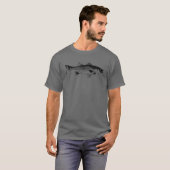Striper Fischen // Bass Lucky Fishing T-Shirt (Vorne ganz)