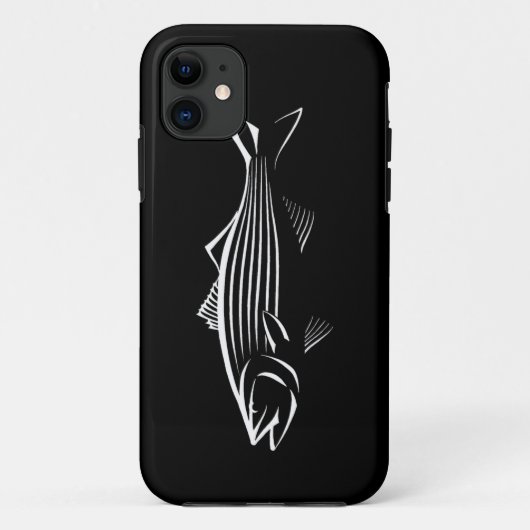 Striper - gestreifter Baß - iPhone Fall Case-Mate iPhone Hülle (Rückseite)