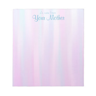 Stripes 5.5" x 6" Notepad - 40 Seiten Notizblock