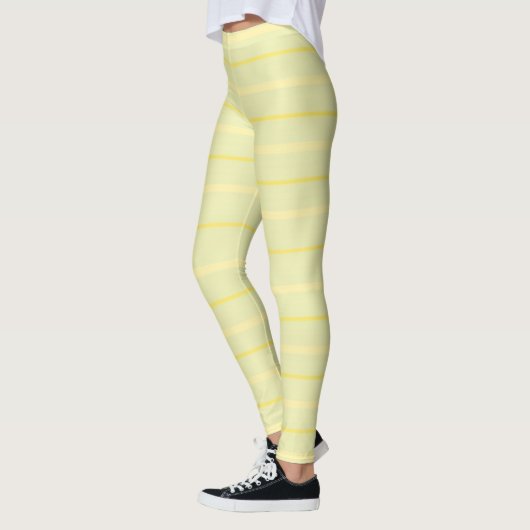 stripes abstract art leggings (Links)