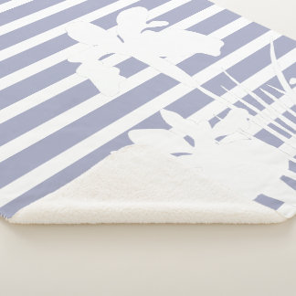 Stripes and Iris Flowers Silhouette  Sherpadecke