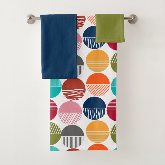 Stripes and Solids Badhandtuch Set (Insitu)