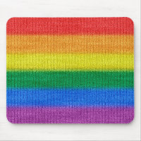 Stripes aus Stricken mit Regenbogenfarben nahtlos