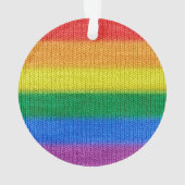 Stripes aus Stricken mit Regenbogenfarben nahtlos  Ornament (Rückseite)