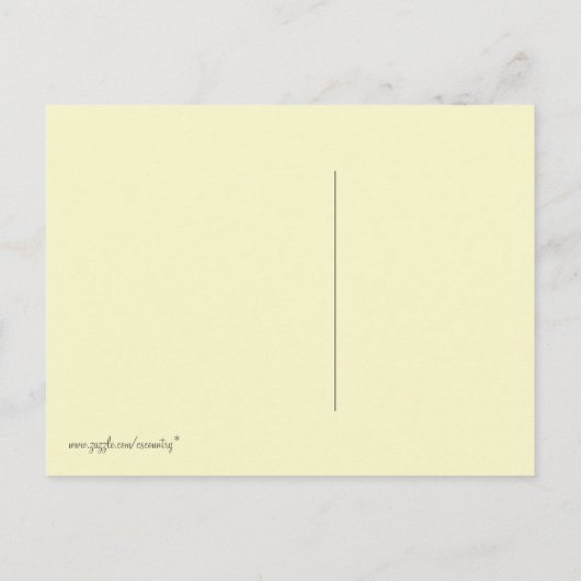 Stripes Babydusche Einladung (Rückseite)