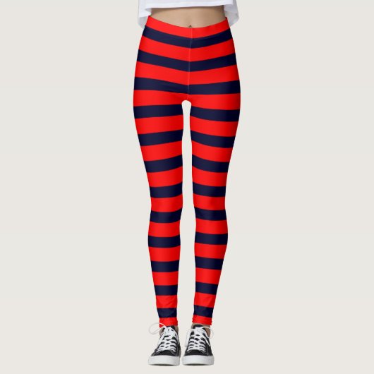 Stripes Custom-Leggings Leggings (Vorderseite)