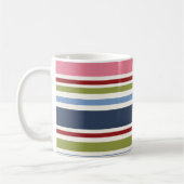 Stripes Deep Hues Kaffeetasse (Links)
