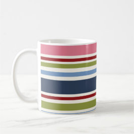 Stripes Deep Hues Kaffeetasse
