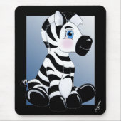 Stripes den BabyZebra Mousepad (Vorne)