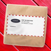 Stripes-Firmenlogo-Mailing-Etiketten