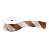 STRIPES justierbares Brown Satinband (Spule)