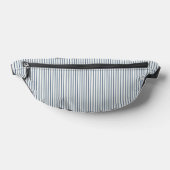 Stripes Modern Indigo Minimalist Elegance Bauchtasche (Ablage )