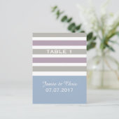 Stripes Muster benutzerdefinierte Postkarte (Stehend Vorderseite)