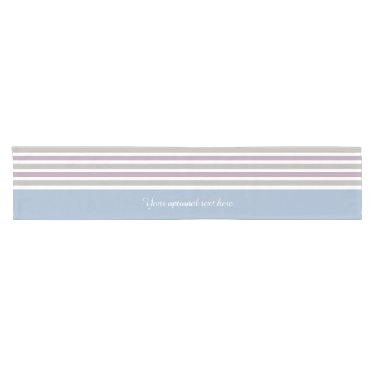 Stripes Muster benutzerdefinierte Tischläufer (Horizontal)