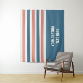 Stripes-Muster für benutzerdefinierte Texttapester Wandteppich (Beispiel)