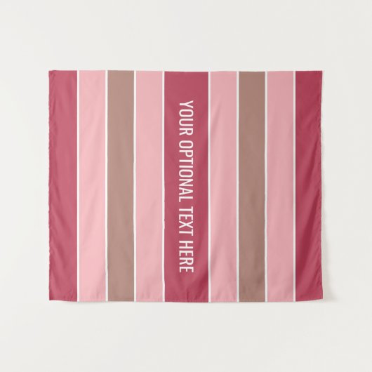 Stripes-Muster für benutzerdefinierte Texttapester Wandteppich (Vorderseite (Horizontal))