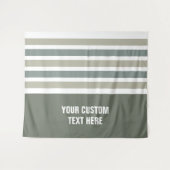 Stripes-Muster für benutzerdefinierte Texttapester Wandteppich (Vorderseite (Horizontal))