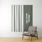 Stripes-Muster für benutzerdefinierte Texttapester Wandteppich (Beispiel)