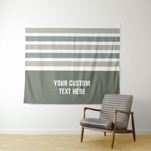 Stripes-Muster für benutzerdefinierte Texttapester Wandteppich (Beispiel (Horizontal))