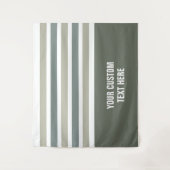 Stripes-Muster für benutzerdefinierte Texttapester Wandteppich (Vorderseite)