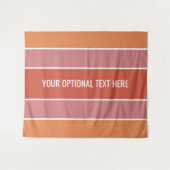 Stripes-Muster für benutzerdefinierte Texttapester Wandteppich (Vorderseite (Horizontal))