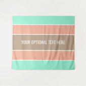 Stripes-Muster für benutzerdefinierte Texttapester Wandteppich (Vorderseite (Horizontal))