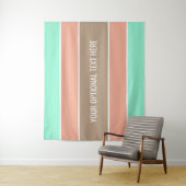 Stripes-Muster für benutzerdefinierte Texttapester Wandteppich (Beispiel)
